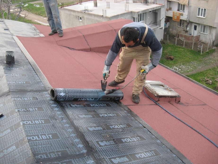 Bergama EPDM Kauçuk Çatı – düz çatıda arduvazlı bitümlü membran serimi